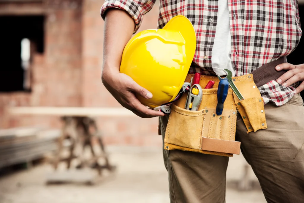 worker site of our construction company in pune